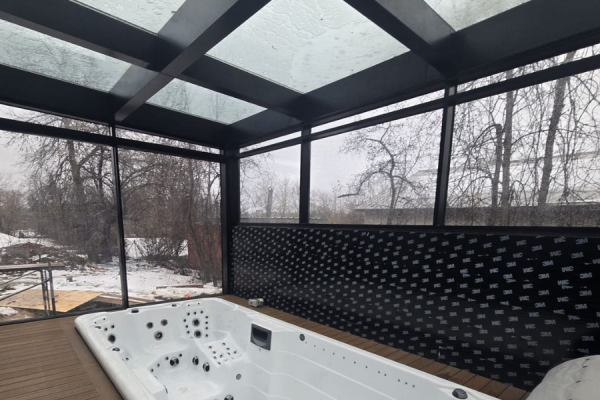 Glass box at Monterial - Canada